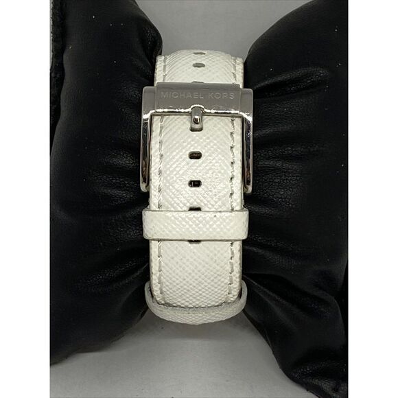 Michael Kors MK5605 Women's Leather Analog Gold Dial Quartz Genuine Watch XX486 - Picture 6 of 12